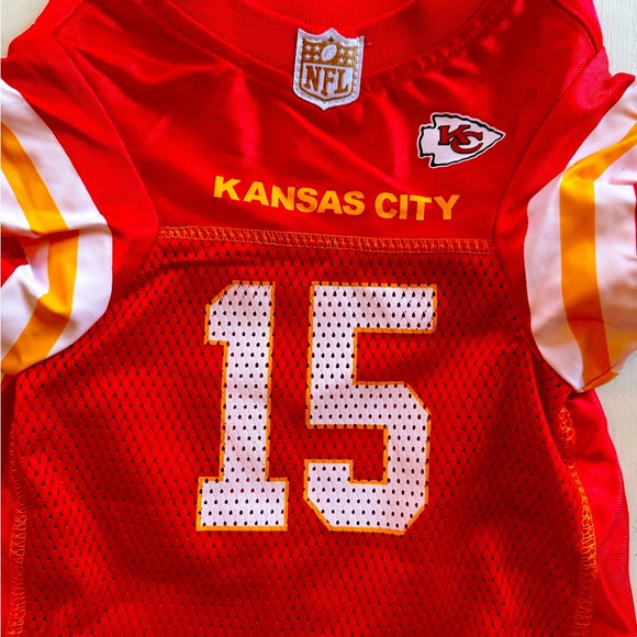 Kansas City Mahomes Dog Jersey Large - Picture 1 of 5